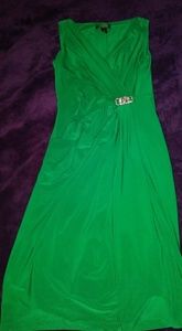 Green Party Dress